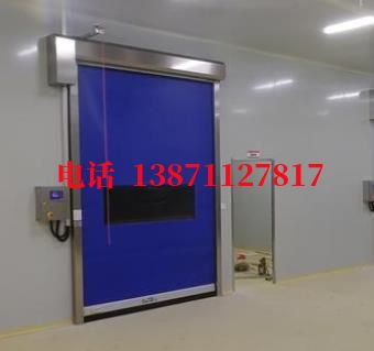 石门拉链密封快速卷帘门